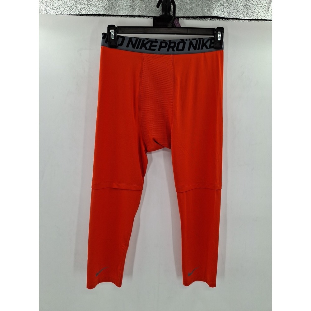 Nike Pro 3/4 Training Tights Compression Orange XL‎